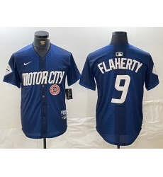 Men Detroit Tigers 9 Jack Flaherty 2024 Navy City Connect Cool Base Limited Stitched Jersey 3 Men Detroit Tigers 9 Jack Flaherty 2024 Navy City Connect Cool Base Limited Stitched Jersey 3