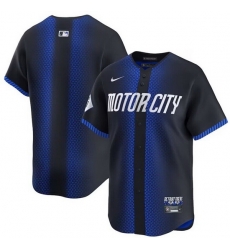 Men Detroit Tigers Blank 2024 Navy City Connect Cool Base Limited Jersey Men Detroit Tigers Blank 2024 Navy City Connect Cool Base Limited Jersey
