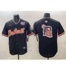 Men Detroit Tigers Team Big Logo Navy 2026 Alternate USA 250 Patch Vapor Premier Limited Stitched Baseball Jersey Men Detroit Tigers Team Big Logo Navy 2026 Alternate USA 250 Patch Vapor Premier Limited Stitched Baseball Jersey