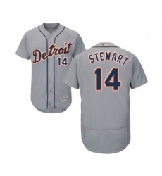 Mens Detroit Tigers 14 Christin Stewart Grey Road Flex Base Authentic Collection Baseball Jersey Mens Detroit Tigers 14 Christin Stewart Grey Road Flex Base Authentic Collection Baseball Jersey