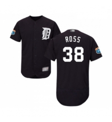 Mens Detroit Tigers 38 Tyson Ross Navy Blue Alternate Flex Base Authentic Collection Baseball Jersey Mens Detroit Tigers 38 Tyson Ross Navy Blue Alternate Flex Base Authentic Collection Baseball Jersey