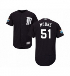 Mens Detroit Tigers 51 Matt Moore Navy Blue Alternate Flex Base Authentic Collection Baseball Jersey Mens Detroit Tigers 51 Matt Moore Navy Blue Alternate Flex Base Authentic Collection Baseball Jersey