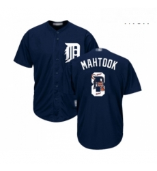 Mens Detroit Tigers 8 Mikie Mahtook Authentic Navy Blue Team Logo Fashion Cool Base Baseball Jersey Mens Detroit Tigers 8 Mikie Mahtook Authentic Navy Blue Team Logo Fashion Cool Base Baseball Jersey