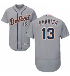 Mens Majestic Detroit Tigers 13 Lance Parrish Grey Road Flex Base Authentic Collection MLB Jersey Mens Majestic Detroit Tigers 13 Lance Parrish Grey Road Flex Base Authentic Collection MLB Jersey