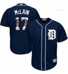 Mens Majestic Detroit Tigers 17 Denny McLain Authentic Navy Blue Team Logo Fashion Cool Base MLB Jersey Mens Majestic Detroit Tigers 17 Denny McLain Authentic Navy Blue Team Logo Fashion Cool Base MLB Jersey