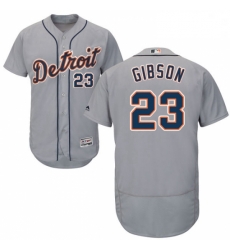 Mens Majestic Detroit Tigers 23 Kirk Gibson Grey Road Flex Base Authentic Collection MLB Jersey Mens Majestic Detroit Tigers 23 Kirk Gibson Grey Road Flex Base Authentic Collection MLB Jersey