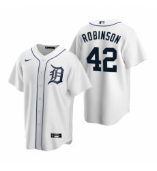 Mens Nike Detroit Tigers 42 Jackie Robinson White Home Stitched Baseball Jersey Mens Nike Detroit Tigers 42 Jackie Robinson White Home Stitched Baseball Jersey