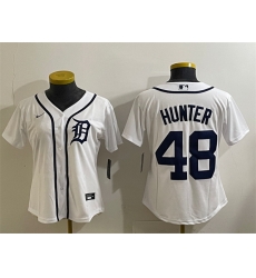 Women Detroit Tigers 48 Brant Hurter White Cool Base Stitched Baseball Jersey Women Detroit Tigers 48 Brant Hurter White Cool Base Stitched Baseball Jersey