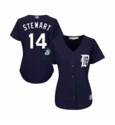 Womens Detroit Tigers 14 Christin Stewart Replica Navy Blue Alternate Cool Base Baseball Jersey Womens Detroit Tigers 14 Christin Stewart Replica Navy Blue Alternate Cool Base Baseball Jersey