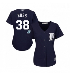 Womens Detroit Tigers 38 Tyson Ross Replica Navy Blue Alternate Cool Base Baseball Jersey Womens Detroit Tigers 38 Tyson Ross Replica Navy Blue Alternate Cool Base Baseball Jersey