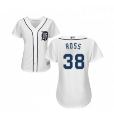 Womens Detroit Tigers 38 Tyson Ross Replica White Home Cool Base Baseball Jersey Womens Detroit Tigers 38 Tyson Ross Replica White Home Cool Base Baseball Jersey