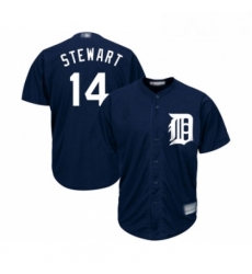 Youth Detroit Tigers 14 Christin Stewart Replica Navy Blue Alternate Cool Base Baseball Jersey Youth Detroit Tigers 14 Christin Stewart Replica Navy Blue Alternate Cool Base Baseball Jersey
