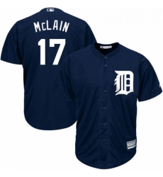 Youth Majestic Detroit Tigers 17 Denny McLain Authentic Navy Blue Alternate Cool Base MLB Jersey Youth Majestic Detroit Tigers 17 Denny McLain Authentic Navy Blue Alternate Cool Base MLB Jersey