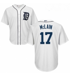 Youth Majestic Detroit Tigers 17 Denny McLain Replica White Home Cool Base MLB Jersey Youth Majestic Detroit Tigers 17 Denny McLain Replica White Home Cool Base MLB Jersey