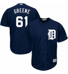 Youth Majestic Detroit Tigers 61 Shane Greene Authentic Navy Blue Alternate Cool Base MLB Jersey Youth Majestic Detroit Tigers 61 Shane Greene Authentic Navy Blue Alternate Cool Base MLB Jersey