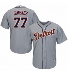 Youth Majestic Detroit Tigers 77 Joe Jimenez Replica Grey Road Cool Base MLB Jersey Youth Majestic Detroit Tigers 77 Joe Jimenez Replica Grey Road Cool Base MLB Jersey