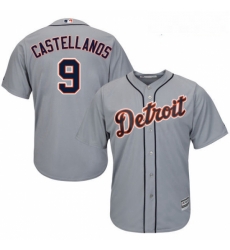 Youth Majestic Detroit Tigers 9 Nick Castellanos Authentic Grey Road Cool Base MLB Jersey Youth Majestic Detroit Tigers 9 Nick Castellanos Authentic Grey Road Cool Base MLB Jersey