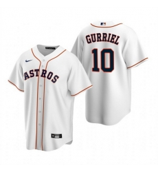 Men Houston Astros 10 Yuli Gurriel White Cool Base Stitched Jersey Men Houston Astros 10 Yuli Gurriel White Cool Base Stitched Jersey
