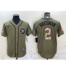 Men Houston Astros 2 Alex Bregman Olive Salute To Service Cool Base Stitched Jersey Men Houston Astros 2 Alex Bregman Olive Salute To Service Cool Base Stitched Jersey