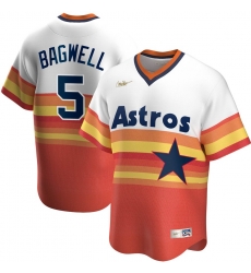 Men Houston Astros 5 Jeff Bagwell Nike Home Cooperstown Collection Player MLB Jersey White Men Houston Astros 5 Jeff Bagwell Nike Home Cooperstown Collection Player MLB Jersey White