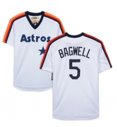 Men Houston Astros 5 Jeff Bagwell White Stitched Jerse Men Houston Astros 5 Jeff Bagwell White Stitched Jerse