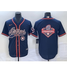 Men Houston Astros Navy Team Big Logo With Patch Cool Base Stitched Baseball Jersey 2 Men Houston Astros Navy Team Big Logo With Patch Cool Base Stitched Baseball Jersey 2
