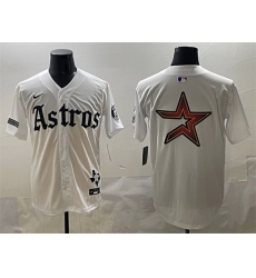 Men Houston Astros Team Big Logo White Gothic 27Houston Born Barrio Raised 27 Limited Stitched Baseball Jersey 003 Men Houston Astros Team Big Logo White Gothic 27Houston Born Barrio Raised 27 Limited Stitched Baseball Jersey 003