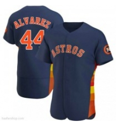 Mens Houston Astros #44 Yordan Alvarez Authentic Navy Alternate Jerseys Mens Houston Astros #44 Yordan Alvarez Authentic Navy Alternate Jerseys