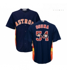 Mens Houston Astros 54 Roberto Osuna Authentic Navy Blue Team Logo Fashion Cool Base Baseball Jersey Mens Houston Astros 54 Roberto Osuna Authentic Navy Blue Team Logo Fashion Cool Base Baseball Jersey