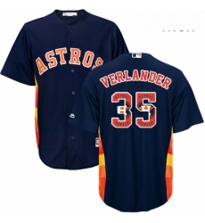 Mens Majestic Houston Astros 35 Justin Verlander Authentic Navy Blue Team Logo Fashion Cool Base MLB Jersey Mens Majestic Houston Astros 35 Justin Verlander Authentic Navy Blue Team Logo Fashion Cool Base MLB Jersey