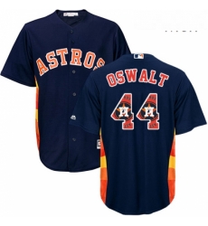 Mens Majestic Houston Astros 44 Roy Oswalt Authentic Navy Blue Team Logo Fashion Cool Base MLB Jersey Mens Majestic Houston Astros 44 Roy Oswalt Authentic Navy Blue Team Logo Fashion Cool Base MLB Jersey