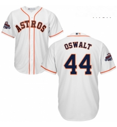 Mens Majestic Houston Astros 44 Roy Oswalt Replica White Home 2017 World Series Champions Cool Base MLB Jersey Mens Majestic Houston Astros 44 Roy Oswalt Replica White Home 2017 World Series Champions Cool Base MLB Jersey