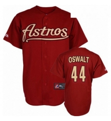 Mens Mitchell and Ness Houston Astros 44 Roy Oswalt Replica Red Throwback MLB Jersey Mens Mitchell and Ness Houston Astros 44 Roy Oswalt Replica Red Throwback MLB Jersey
