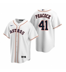 Mens Nike Houston Astros 41 Brad Peacock White Home Stitched Baseball Jersey Mens Nike Houston Astros 41 Brad Peacock White Home Stitched Baseball Jersey
