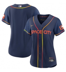 Women Houston Astros Blank 2022 Navy City Connect Stitched Jersey Women Houston Astros Blank 2022 Navy City Connect Stitched Jersey