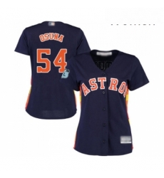 Womens Houston Astros 54 Roberto Osuna Authentic Navy Blue Alternate Cool Base Baseball Jersey Womens Houston Astros 54 Roberto Osuna Authentic Navy Blue Alternate Cool Base Baseball Jersey