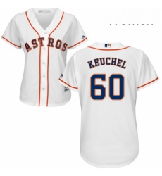 Womens Majestic Houston Astros 60 Dallas Keuchel Authentic White Home Cool Base MLB Jersey Womens Majestic Houston Astros 60 Dallas Keuchel Authentic White Home Cool Base MLB Jersey