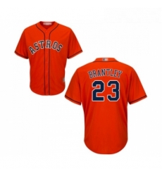 Youth Houston Astros 23 Michael Brantley Authentic Orange Alternate Cool Base Baseball Jersey Youth Houston Astros 23 Michael Brantley Authentic Orange Alternate Cool Base Baseball Jersey