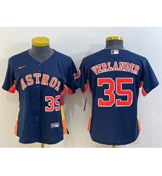 Youth Houston Astros 35 Justin Verlander Navy With Patch Cool Base Stitched Jersey Youth Houston Astros 35 Justin Verlander Navy With Patch Cool Base Stitched Jersey