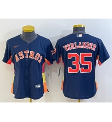 Youth Houston Astros 35 Justin Verlander Navy With Patch Cool Base Stitched Jerseys Youth Houston Astros 35 Justin Verlander Navy With Patch Cool Base Stitched Jerseys