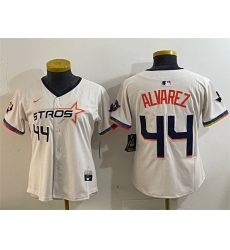 Youth Houston Astros 44 Yordan Alvarez Cream 2025 City Connect With Texas Patch Limited Stitched Baseball Jersey Youth Houston Astros 44 Yordan Alvarez Cream 2025 City Connect With Texas Patch Limited Stitched Baseball Jersey