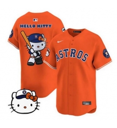 Youth Houston Astros Orange 2025 Hello Kitty Limited Baseball Jersey Youth Houston Astros Orange 2025 Hello Kitty Limited Baseball Jersey