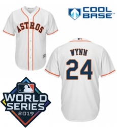Youth Majestic Houston Astros 24 Jimmy Wynn White Home Cool Base Sitched 2019 World Series Patch jersey Youth Majestic Houston Astros 24 Jimmy Wynn White Home Cool Base Sitched 2019 World Series Patch jersey