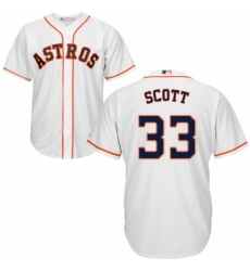 Youth Majestic Houston Astros 33 Mike Scott Authentic White Home Cool Base MLB Jersey Youth Majestic Houston Astros 33 Mike Scott Authentic White Home Cool Base MLB Jersey