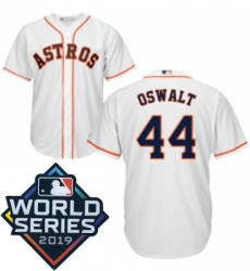 Youth Majestic Houston Astros 44 Roy Oswalt White Home Cool Base Sitched 2019 World Series Patch Jersey Youth Majestic Houston Astros 44 Roy Oswalt White Home Cool Base Sitched 2019 World Series Patch Jersey
