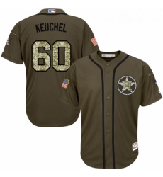 Youth Majestic Houston Astros 60 Dallas Keuchel Replica Green Salute to Service MLB Jersey Youth Majestic Houston Astros 60 Dallas Keuchel Replica Green Salute to Service MLB Jersey