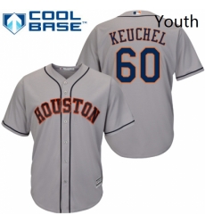 Youth Majestic Houston Astros 60 Dallas Keuchel Replica Grey Road Cool Base MLB Jersey Youth Majestic Houston Astros 60 Dallas Keuchel Replica Grey Road Cool Base MLB Jersey