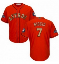 Youth Majestic Houston Astros 7 Craig Biggio Authentic Orange Alternate 2018 Gold Program Cool Base MLB Jersey Youth Majestic Houston Astros 7 Craig Biggio Authentic Orange Alternate 2018 Gold Program Cool Base MLB Jersey