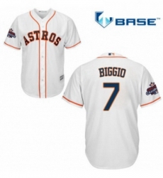 Youth Majestic Houston Astros 7 Craig Biggio Replica White Home 2017 World Series Champions Cool Base MLB Jersey Youth Majestic Houston Astros 7 Craig Biggio Replica White Home 2017 World Series Champions Cool Base MLB Jersey