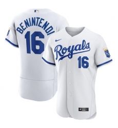 Men Kansas City Royals 16 Andrew Benintendi White Flex Base Stitched Jersey Men Kansas City Royals 16 Andrew Benintendi White Flex Base Stitched Jersey